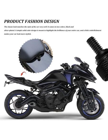 Tornillo de Asiento de Aluminio Zufoty para Harley 1996-2025