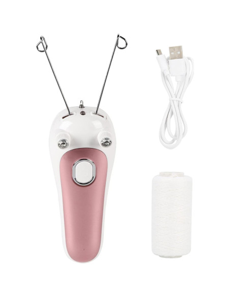 Epilador de Hilo Facial Eléctrico Watris Veiyi Rosa 5W