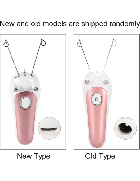 Epilador de Hilo Facial Eléctrico Watris Veiyi Rosa 5W