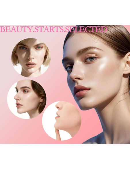 Cinta de levantamiento facial en V ADRUITE - Gris, 32g