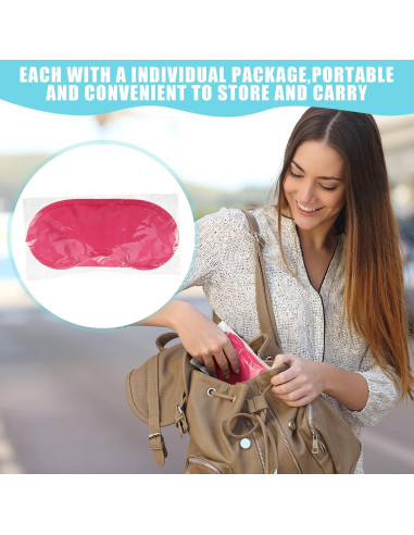 12 Máscaras de Sueño Multicolor Hicarer con Almohadilla Nasal