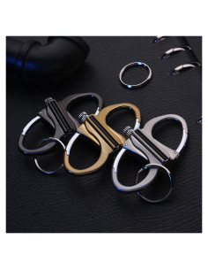 Paquete de 3 Encendedores de Llavero VVAY Dorado