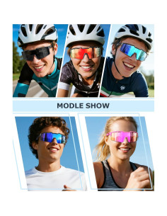 Gafas de Sol Deportivas KALIYADI Polarizadas UV400 para Hombre 2