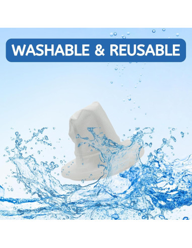 Filtro Nispira para Aspiradora BLACK+DECKER VF110 - Paquete de 3