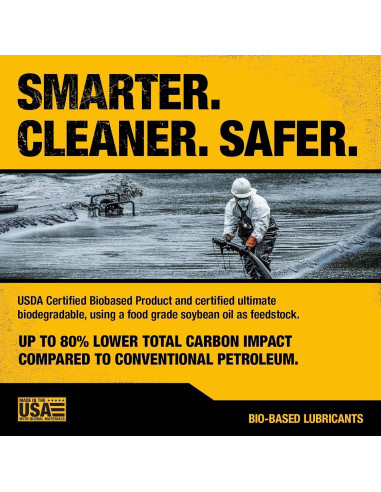 Aceite Biodegradable DEWALT 473 ml para Motosierra Ecológico