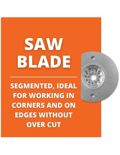 Hoja de sierra segmentada Fein Starlock 8.6 cm - Corte preciso 2