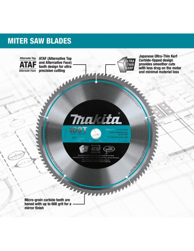 Hoja de Sierra Ingletadora Makita A-93728 30.5 cm 80 Dientes
