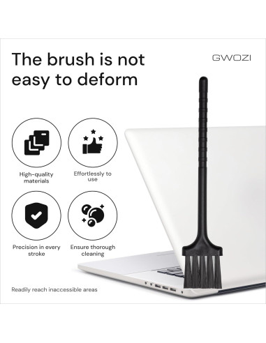 Cepillo de Teclado Antiestático GWOZI - 2 Pcs, Limpieza Multicolor