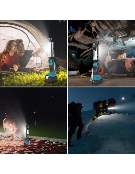 Luz de Trabajo LED Taingwei 2000LM para Batería Makita 18V