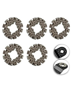 Adaptadores de 5 Piezas Rockwell Sonicrafter - Vástago Universal