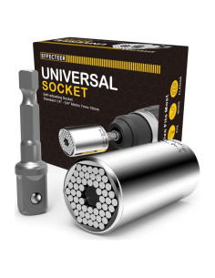 Enchufe Universal EFFECTEER 7mm-19mm Adaptador Multifuncional
