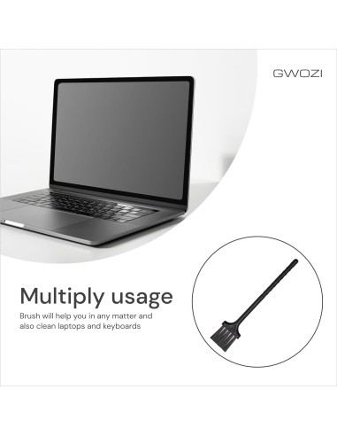 Cepillo de Teclado Antiestático GWOZI - 2 Pcs, Limpieza Multicolor