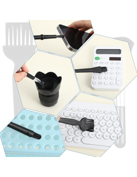 6 Cepillos de Limpieza Antiestáticos SynHHergyx para Teclado