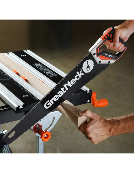 Sierra de Mano GreatNeck 74004 50.8 cm Dientes de Triple Bisel