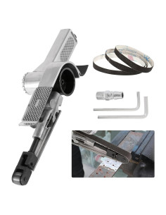 Mini Lijadora de Banda BEAMNOVA 20mm 3 Correas Grano 80/100/120