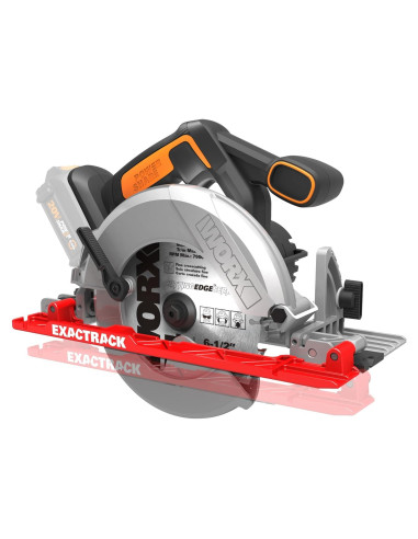Sierra Circular Inalámbrica WORX 20V 6-1/2" Exactrack WX530L.9