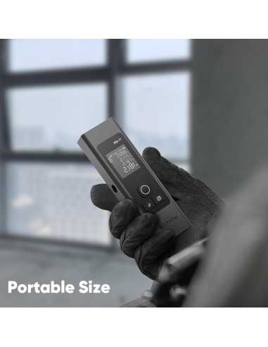 Medidor láser 2 en 1 ProTap MS-1+ 50m con nivel láser