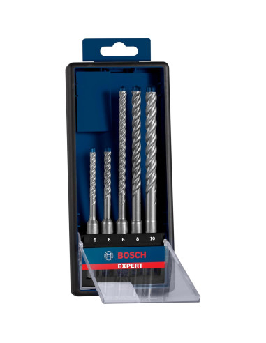 Juego de Brocas de Martillo Bosch EXPERT SDS plus-7X 5-10 mm