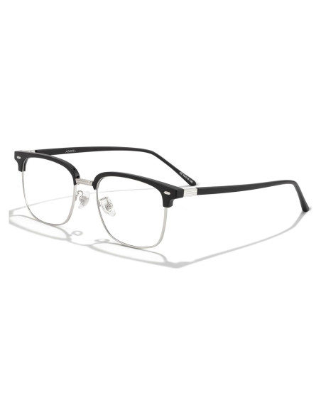 Gafas bloqueadoras de luz azul ANRRI para hombres - Estilo Browline