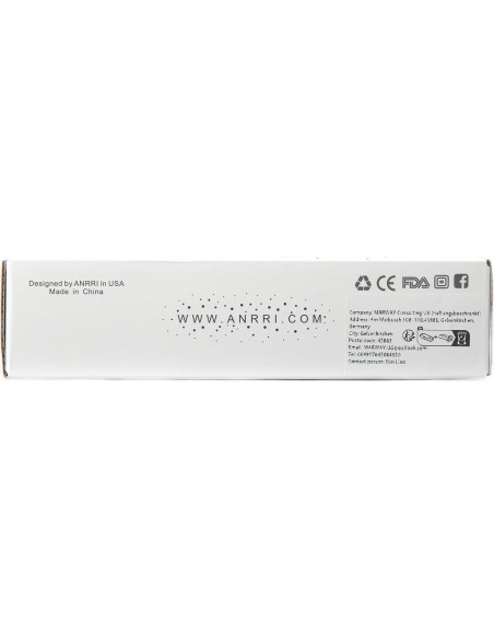 Gafas bloqueadoras de luz azul ANRRI para hombres - Estilo Browline