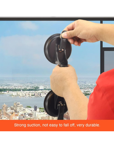 2 Ventosas de Aluminio Genubi para Cristales y Azulejos