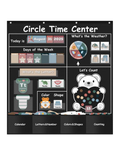 Centro de Aprendizaje Boczif con Tarjetas de Alfabeto y Números