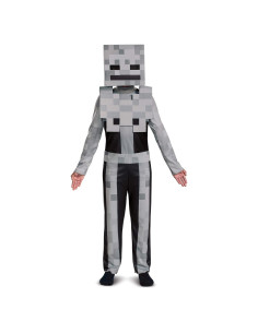 Disfraz Esqueleto Minecraft Disguise para Niños 4-6 Años