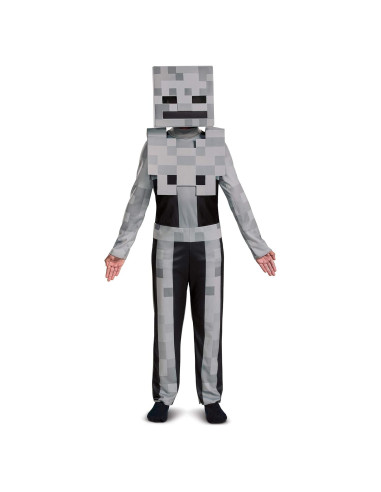 Disfraz Esqueleto Minecraft Disguise para Niños 4-6 Años