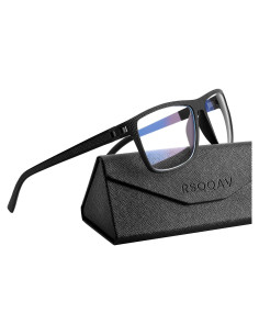 Gafas Anti Luz Azul RSQQAV UV400 Hombres Marco Ligero