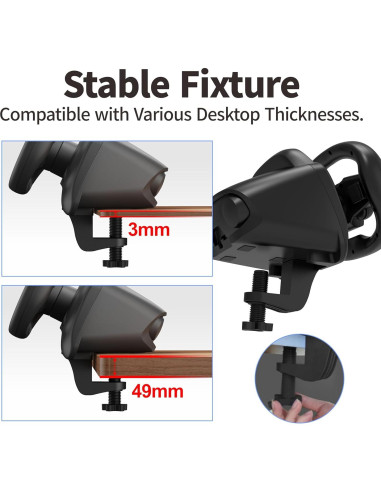 Volante de Juego DOYO KT820D Inalámbrico 270 para PS4/PC