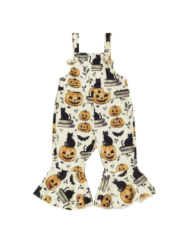Conjunto de Halloween para Niña Rtnnsbbfcm Mono Sin Mangas