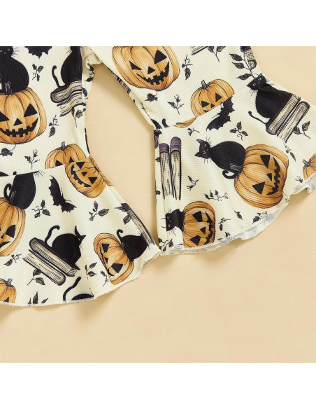 Conjunto de Halloween para Niña Rtnnsbbfcm Mono Sin Mangas