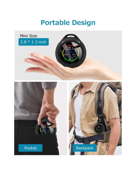 Detector de Monóxido de Carbono Therm La Mode CF-5R 6-en-1