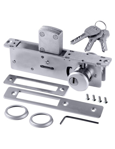 Cerradura de Mortaja Doble Cilindro UpJia Flarish 2.86 cm