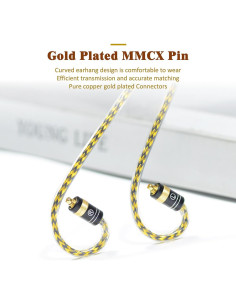 Cable IEM GUCraftsman 6N Cobre Plata 3.5mm para Auriculares 2