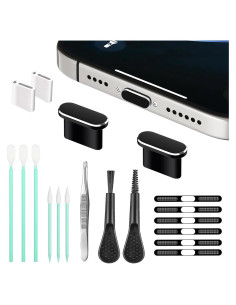 Kit de limpieza para iPhone 15 16 - Tapones y filtros USB C