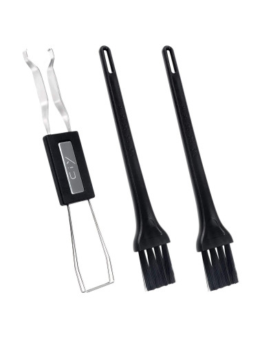Extractor de Teclas Mecánico Acero Inoxidable + 2 Cepillos