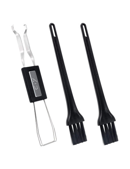 Extractor de Teclas Mecánico Acero Inoxidable + 2 Cepillos Extractor de Teclas Mecánico Acero Inoxidable + 2 Cepillos