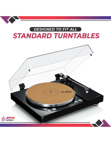 Alfombrilla de Tornamesa de Corcho SpinTunes 30.48 cm Antiestática