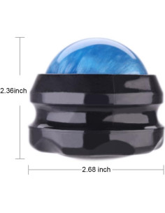 Bola de Masaje Manual SMCATAZZ Alivio Dolor 5.5cm Azul 2