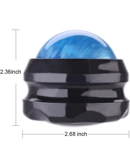 Bola de Masaje Manual SMCATAZZ Alivio Dolor 5.5cm Azul