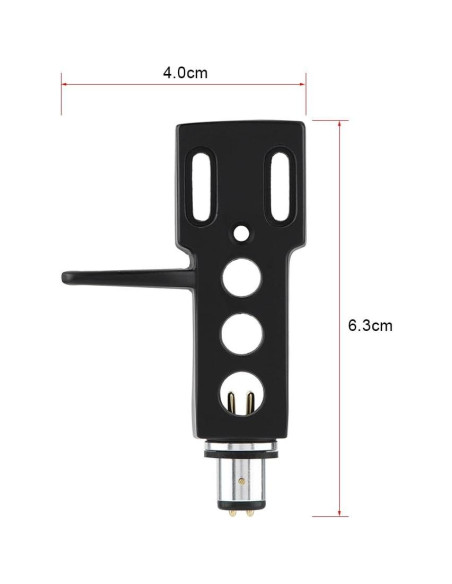 Cabezal de Tocadiscos Universal Serounder con Cables