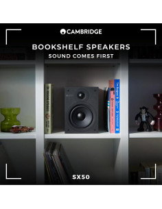 Altavoces de estantería Cambridge Audio SX-50 - 100W - Negro 2