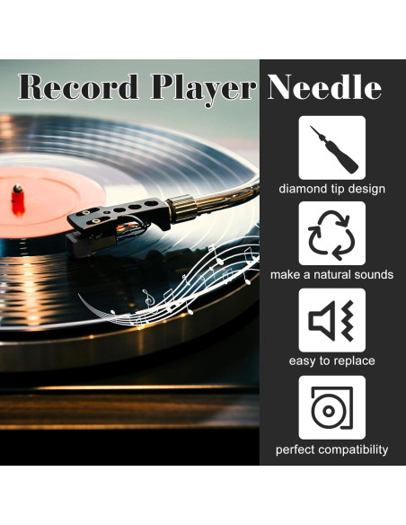 Aguja de Reemplazo para Tocadiscos Audio-Technica ATN 3600