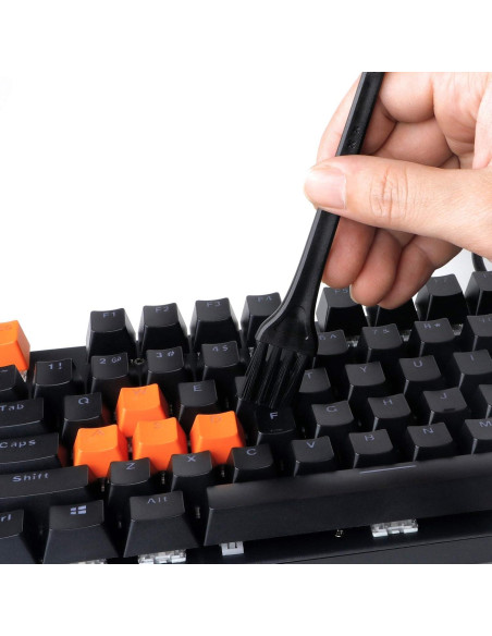 Extractor de Teclas Mecánico Acero Inoxidable + 2 Cepillos Extractor de Teclas Mecánico Acero Inoxidable + 2 Cepillos