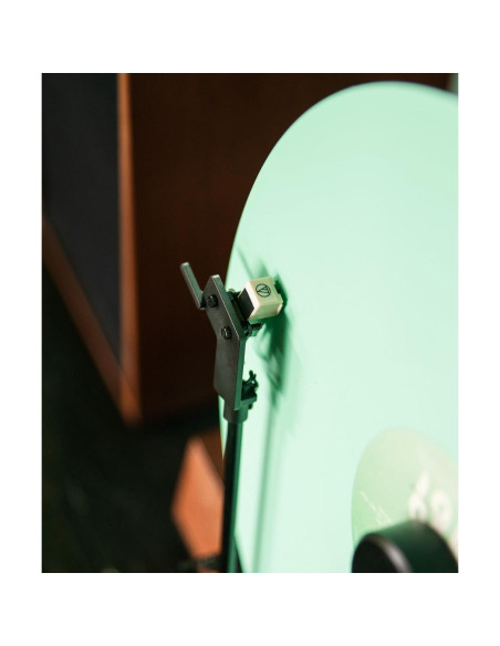 Reproductor de Vinilo Vertical Fuse GLD - Detalles en Oro, 50W