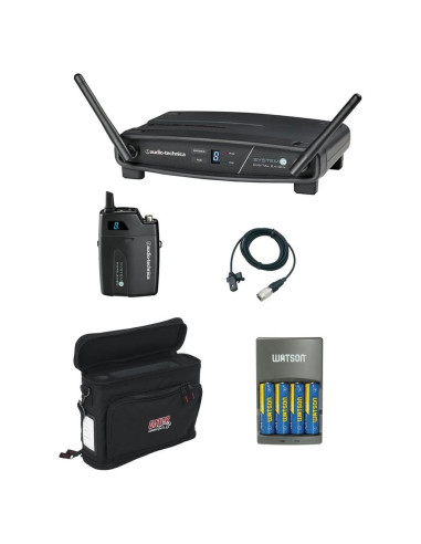 Sistema Inalámbrico Digital Audio-Technica ATW-1101/L con Micrófono Lavalier