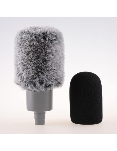 Soporte de Choque Metal Negro para Micrófono AT2020 con Filtro