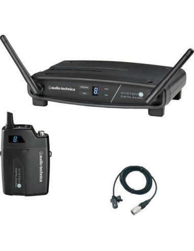 Sistema Inalámbrico Digital Audio-Technica ATW-1101/L con Micrófono Lavalier