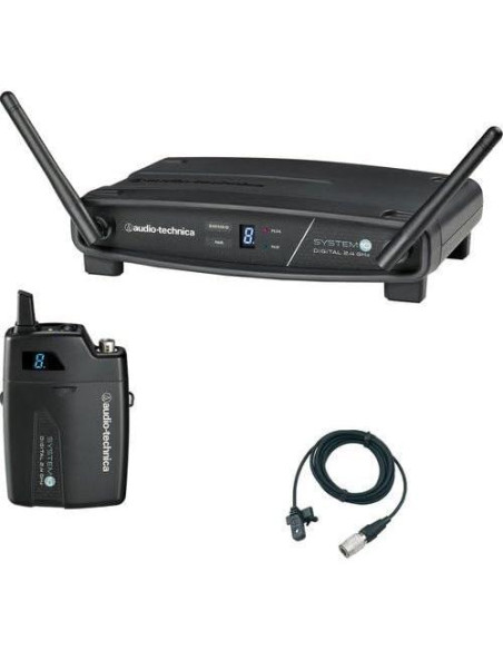 Sistema Inalámbrico Digital Audio-Technica ATW-1101/L con Micrófono Lavalier